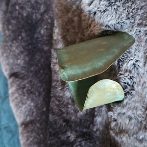 Brass Hammered Bracelet